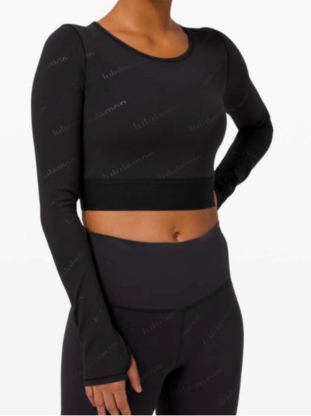 NWOT Rare Lululemon Wunder Train Crop Long Sleeve Special Edition